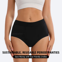 Culotte menstruelle en bambou pour femmes