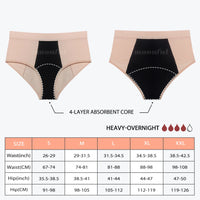 Culotte menstruelle en bambou pour femmes