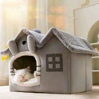 Niche pliable pour chien et chats - petits et moyens chiens et chats