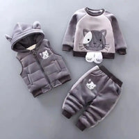 Ensemble automne et hiver pour bébés garçons et filles